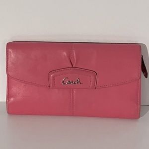 Coach leather wallet